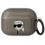 Karl Lagerfeld KLAPHNIKTCK AirPods Pro vāciņš Black Karl Head
