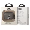 Karl Lagerfeld KLAPHNKCTGK AirPods Pro vāciņš Glitter Karl & Choupette melns