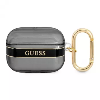 GUESS Strap Collection AirPods Pro maciņš - Melns