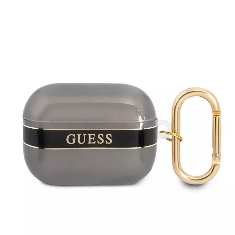 GUESS Strap Collection AirPods Pro maciņš - Melns