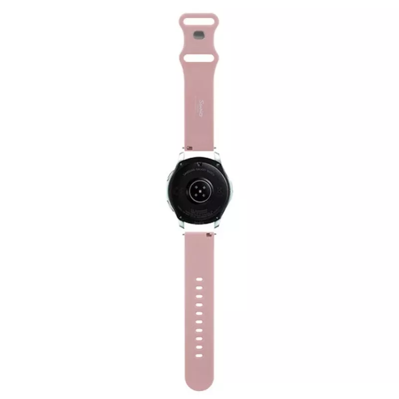 Hello Kitty universāla silikona pulksteņa siksniņa 22mm rozā Kitty galvas dizains