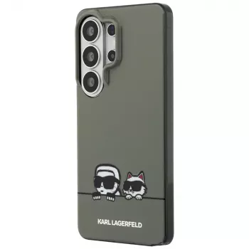 Karl Lagerfeld Samsung Galaxy S26 Ultra IML Peekaboo Karl&Choupette MagSafe maciņš zaļš