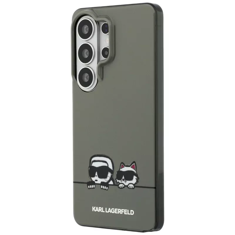 Karl Lagerfeld Samsung Galaxy S26 Ultra IML Peekaboo Karl&Choupette MagSafe maciņš zaļš