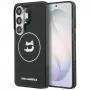 Karl Lagerfeld IML Repeated Choupette MagSafe vāciņš Samsung Galaxy S26 Ultra, melns