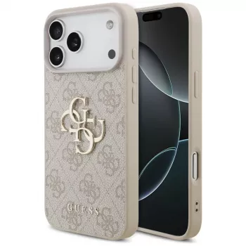 GUESS 4G Big Logo Maciņš Apple iPhone 17 Pro Max / 18 Pro Max - Rozā