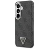 Guess 4G Triangle Logo MagSafe Maciņš Samsung Galaxy S26 — melns