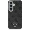 Guess 4G Triangle Logo MagSafe Maciņš Samsung Galaxy S26 — melns