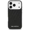 Karl Lagerfeld FW Stamped Karl MacSafe maciņš Apple iPhone 17 Pro melns