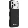Karl Lagerfeld FW Stamped Karl MacSafe maciņš Apple iPhone 17 Pro melns