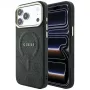 GUESS Embossed 4G Classic MagSafe maciņš iPhone 17 Pro Max / 18 Pro Max - Melns