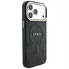 GUESS Embossed 4G Classic MagSafe maciņš iPhone 17 Pro Max / 18 Pro Max - Melns