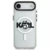 Karl Lagerfeld IML Choupette Sketch Logo MagSafe vāciņš iPhone Air, caurspīdīgs