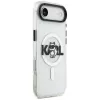 Karl Lagerfeld IML Choupette Sketch Logo MagSafe vāciņš iPhone Air, caurspīdīgs