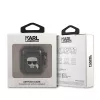 Karl Lagerfeld KLA2UKHGK AirPods 1/2 vāciņš Black Glitter Karl's Head