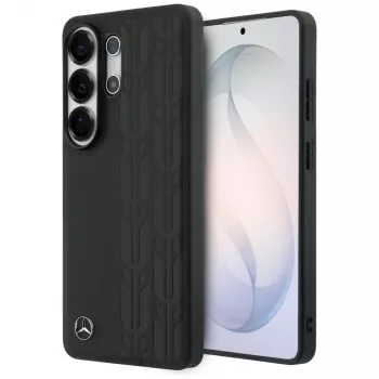 Mercedes Laurel Leaves Macīgais vāciņš Samsung Galaxy S26 Ultra - Melns