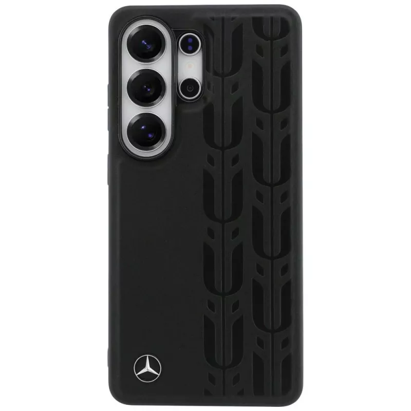 Mercedes Laurel Leaves Macīgais vāciņš Samsung Galaxy S26 Ultra - Melns