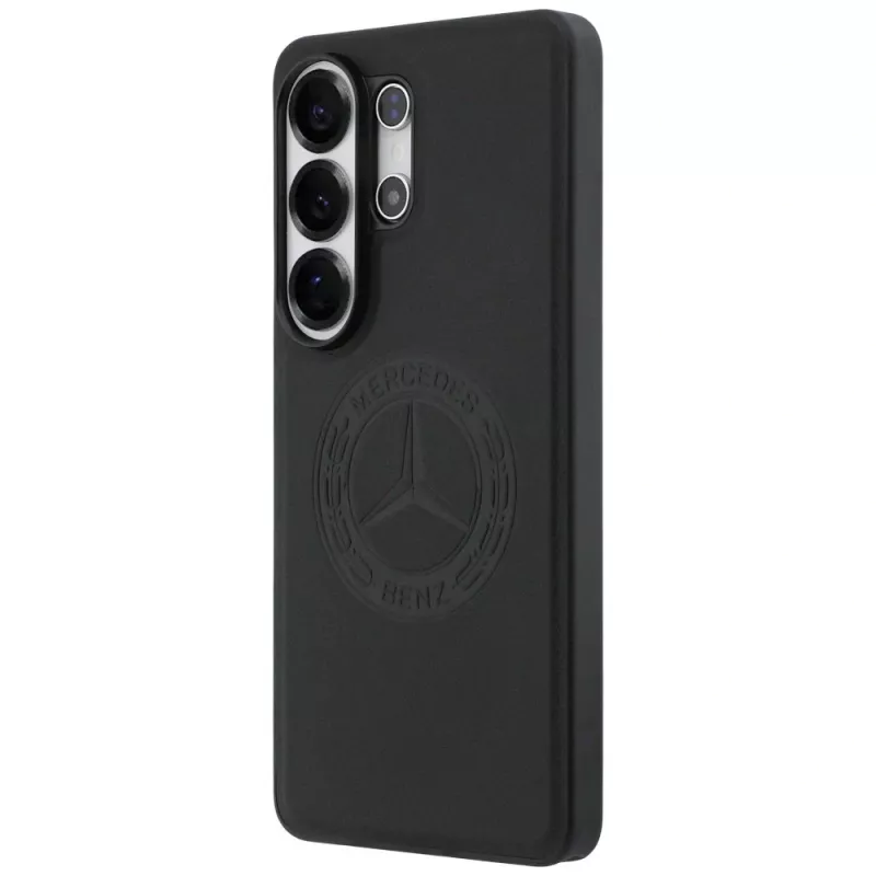 Mercedes Vintage Logo MagSafe vāciņš Samsung Galaxy S26 Ultra - Melns