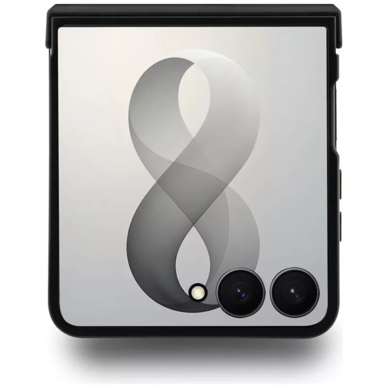 GUESS 4G Classic MagSafe maciņš Samsung Galaxy Z Flip5 – brūns