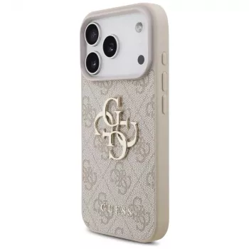 GUESS 4G Big Logo Maciņš Apple iPhone 17 Pro / 18 Pro - Rozā