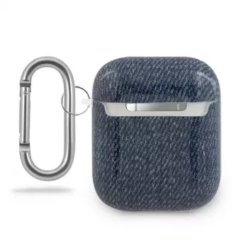 GUESS GUACA2TPUJULDB AirPods 1/2 vāciņš tumši zilā džinsa kolekcijā
