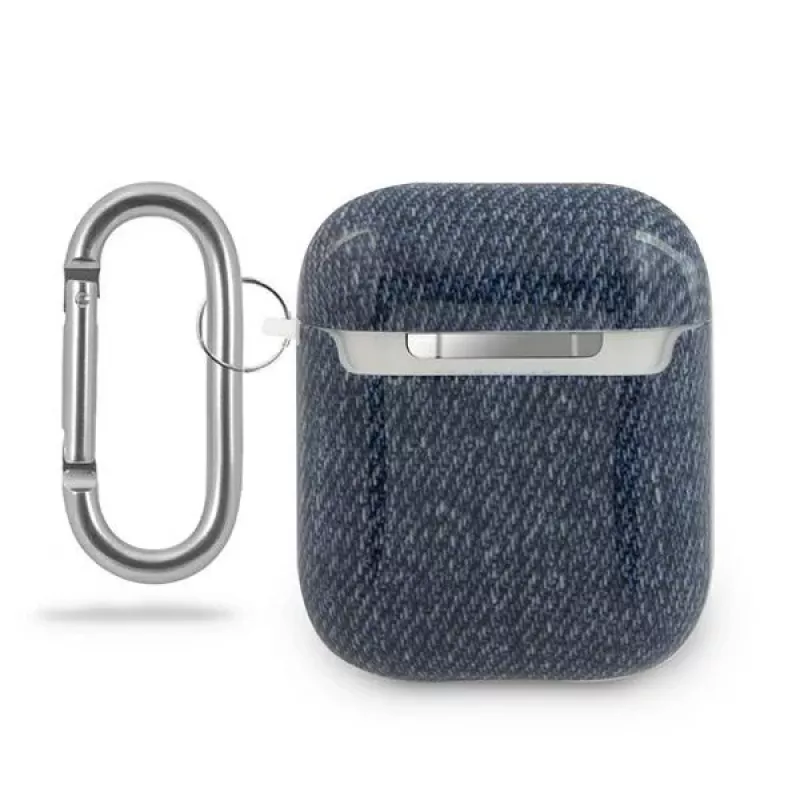 GUESS GUACA2TPUJULDB AirPods 1/2 vāciņš tumši zilā džinsa kolekcijā