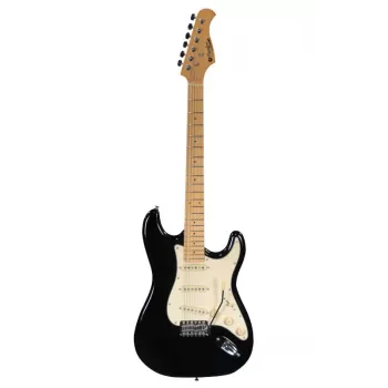 Prodipe Guitars ST80MA BK elektriskā ģitāra - melna