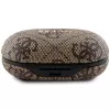 Guess GUTWSP4EGW True Wireless austiņas ar uzlādes futrāli, Bluetooth 5.3, ENC, brūna 4G Metal