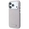 Karl Lagerfeld Grained Mono Resin Logo Maciņš iPhone 18 Pro Max / 17 Pro Max - Rozā