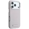 Karl Lagerfeld Grained Mono Resin Logo Maciņš iPhone 18 Pro Max / 17 Pro Max - Rozā