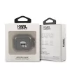 Karl Lagerfeld KLA3UKHGK AirPods 3 vāciņš Black Glitter Karl's Head