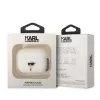 Karl Lagerfeld KLAPRUNIKH AirPods Pro maciņš balts silikona Karl Head 3D