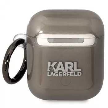 Karl Lagerfeld KLA2HNIKTCK AirPods 1/2 vāciņš Black Karl's Head