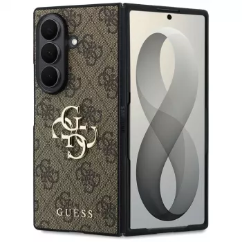 Guess Big 4G Logo Maciņš Samsung Galaxy Z Fold 8 Ultra - Brūns