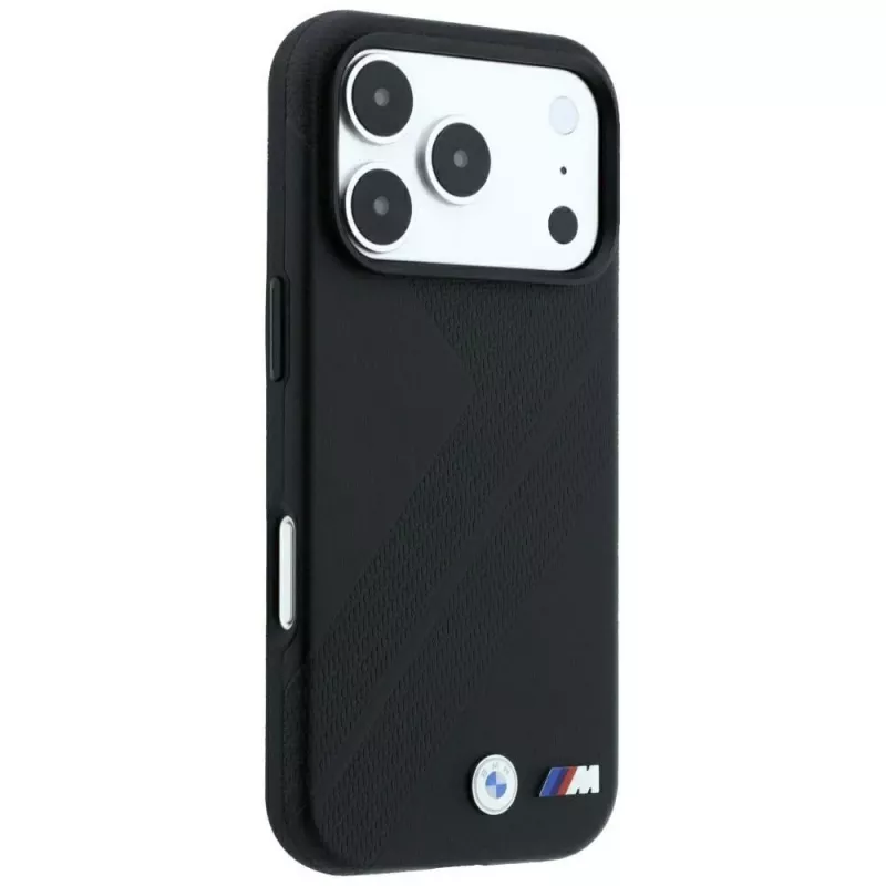 BMW M Tire Track Metal Logo Macīgais MacBook Air 13 inch M3 vāciņš - Melns