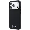 BMW M Quadrille Kevlar Metal Logo MagSafe Maciņš iPhone 18 Pro / 17 Pro - Melns