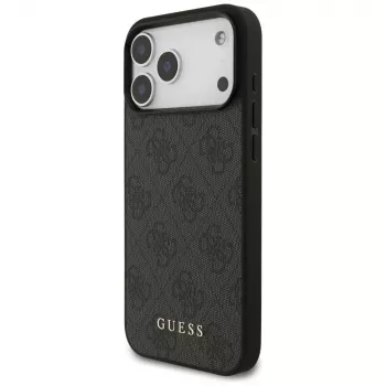 GUESS 4G Classic aizsargmaciņš iPhone 18 Pro Max / 17 Pro Max - Melns