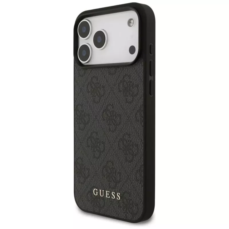 GUESS 4G Classic aizsargmaciņš iPhone 18 Pro Max / 17 Pro Max - Melns