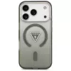 GUESS IML Gradient Triangle Logo MagSafe maciņš iPhone 17 Pro Max - Khaki