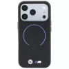 BMW M Carbon Printed Ring MacSafe maciņš iPhone 18 Pro Max / 17 Pro Max - Melns