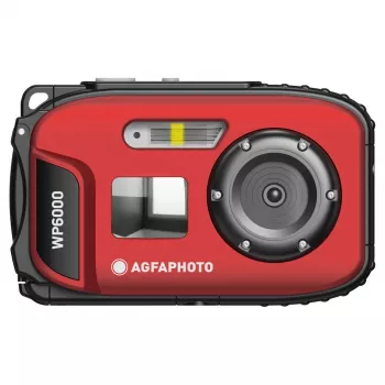 AgfaPhoto Realishot WP6000 Sarkanā ūdensizturīgā kompaktkamera