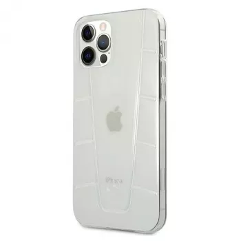 Mercedes-Benz MEHCP12LCLCT iPhone 12 Pro Max caurspīdīgs cietais vāciņš Transparent Line