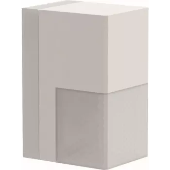 BEG Aleum Glow WB White 180° PIR kustības detektors, sienas montāža, IP54, 12 m darbības rādiuss