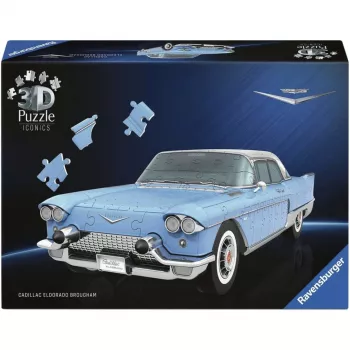 Ravensburger 3D Puzzle Iconics: Cadillac Eldorado Brougham (162 gab.)
