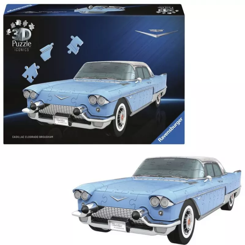 Ravensburger 3D Puzzle Iconics: Cadillac Eldorado Brougham (162 gab.)