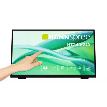 DRUGO Monitor Hannspree HT240CUA 23,6 collu Full HD VA skārienmonitors - Melns
