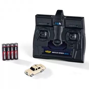 TAMIYA CARSON Carson 1:87 Mercedes-Benz 200/8 Taksometrs 2.4GHz 100% RTR Mikro RC Auto