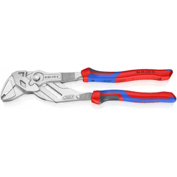 KNIPEX 86 05 250 S5 Knaibles ar gofrēšanas funkciju alumīnija uzmavām, 250 mm