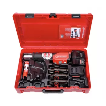 Rothenberger ROMAX 4000 bezvadu presēšanas mašīnas komplekts TH16-20-26mm, 4Ah, EU