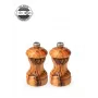 Peugeot Bistro Piparu un sāls dzirnaviņu komplekts, olīvkoks, 10 cm, Duo