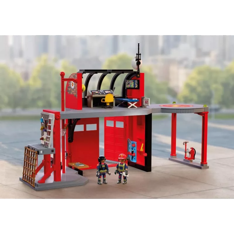 Playmobil Fire 72191 liela ugunsdzēsēju stacija
